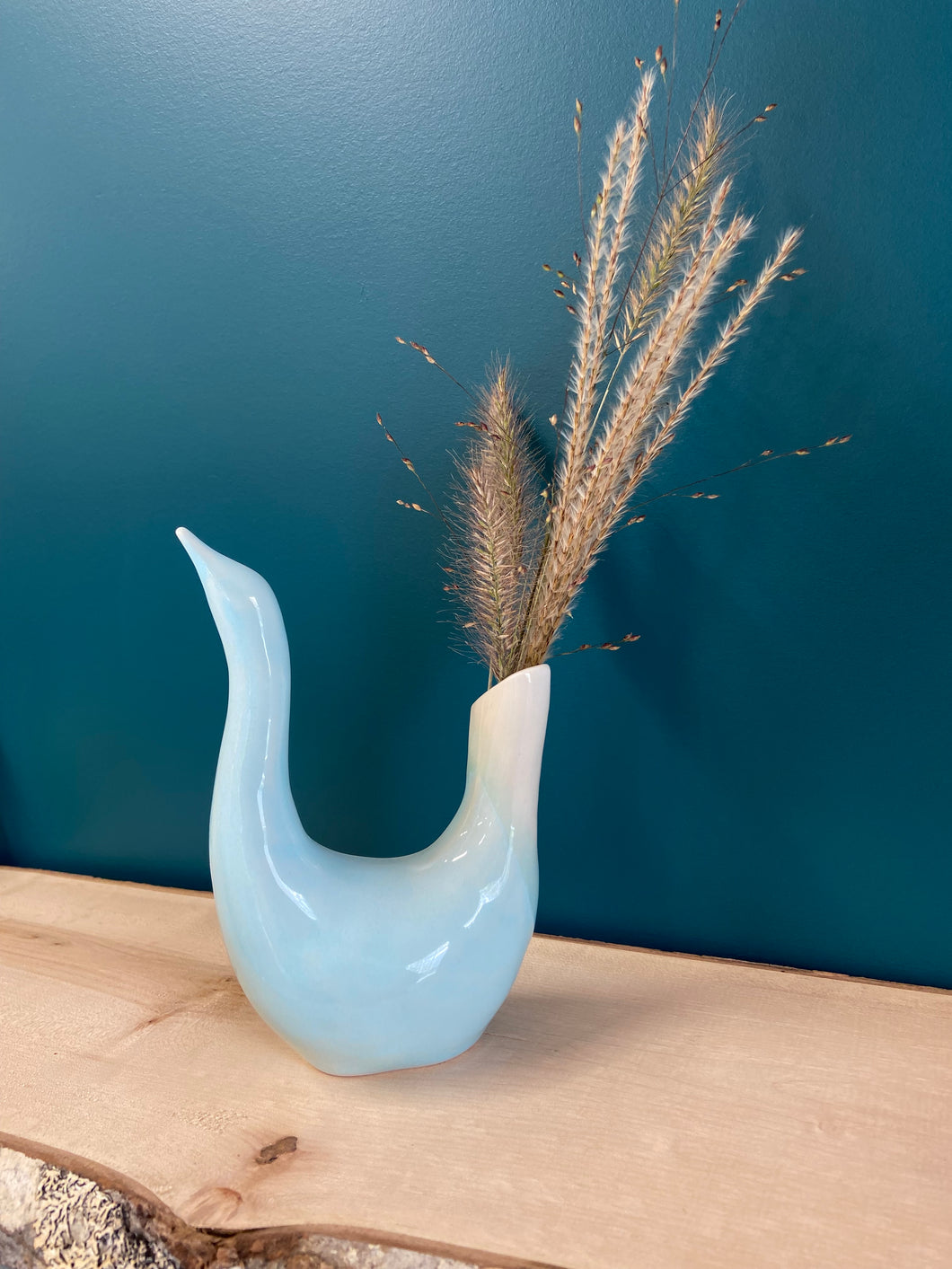 Large Bird Vase