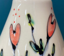 Load image into Gallery viewer, Valentine’s Day Mid Modern Vase